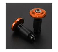 Tapas De Manillar Para 500XCW Para 500XC-W Para 500 XC-W 2014 2015 2016 Piezas Del Manillar Extremo De La Barra Manija Motocicleta(B-orange)