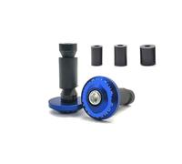 Tapas De Manillar Para ST 1300 Para CBR650R Para NC750 S/X Manillar De Motocicleta Barra Final Motocross Tapa Agarre(Blue)
