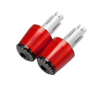 Tapas De Manillar PARA XMAX PARA 125 200 250 400 Extremos De Tapa Empuñaduras Manillar Motocicletas(Red black)