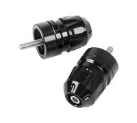 Tapas De Manillar Para Xmax300 Para XMAX 300 2018-2023 Manillar De Motocicleta Empuñaduras Barra Accesorios Bloque Equilibrio Peso Final(Black)