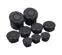 Tapas de Orificios para Marco de Motocicleta compatibles, Enchufe de Cubierta para R1250GS Adventure 2018 2024 R 1250 GS 2018 2022 R1200 GS Adventure 2014 2019(Black)