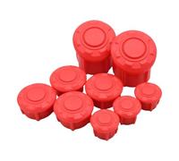 Tapas de Orificios para Marco de Motocicleta compatibles, Enchufe de Cubierta para R1250GS Adventure 2018 2024 R 1250 GS 2018 2022 R1200 GS Adventure 2014 2019(Red)