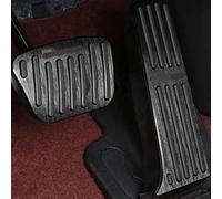 Tapas De Pedal De Pie, Cubierta De Pedal De Reposapiés De Freno De Acelerador De Coche De Acero Inoxidable Para Toyota Para Prius 2024 2023(Negro)