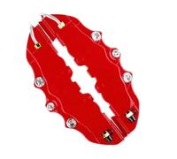 Tapas de pinza de freno - Juego de 2 piezas delanteras universales, ABS resistente al calor, diseño a presión | Kit de modificación de cubo de rueda para coche