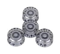 Tapas de protección de pedal, 1 juego de 4 perillas de control de velocidad for guitarra eléctrica (color: 4, tamaño: 1) (Color : 2, Size : 1)