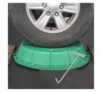 Tapas de Registro, Tapa de Registro Redonda empotrada con Marco, Tapas de Tanque de Aguas residuales con diseño Oculto y Gancho, Tapas de Tanque séptico de 61 cm, 40 cm, 45 cm y 50 cm para j