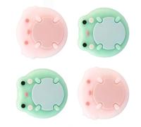 Tapas de repuesto para palanca de mando con patrón de animales para NS para palillos de pulgar analógicos, tapas de repuesto para joystick