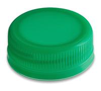 Tapas de sellado de pisones verdes de 1 1/2 x 7/16 pulgadas, tapa de rosca para botellas de plástico para botellas de jugo, paquete de 15