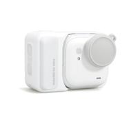 Tapas de Silicona la cámara para Insta360 GO Ultra, Funda Protectora para Lentes Resistente a los arañazos y al Polvo para la cámara para Insta360 GO Ultra (Blanco)