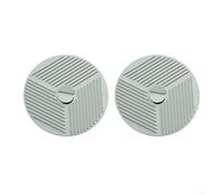 Tapas de silicona para cuencos, ollas y platos, aptas para lavavajillas, alfombrilla de almacenamiento de alimentos y porción aislante del calor (mediana)