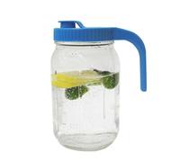 Tapas de tarro Mason con pico vertedor,Tapa de tarro Mason con pico vertedor | Tapa de jarra de tarro de boca ancha a prueba de fugas,Tapas con mango engrosado con salida, accesorios para tarros de bo