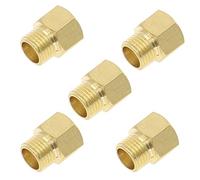 Tapas de tope de obturación de latón, 2 piezas M5-M30 1/8"-3/4" BSP macho con cabeza hueca hexagonal, tapón for tubería