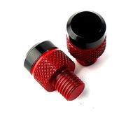 Tapas De Tornillos Para Espejos De Motocicleta, Cubierta De Orificio De Espejo Para Z900 Z750 Z650 Z800 Z1000 Z400 Z1000SX Z900RS Z250 Z300(Red)
