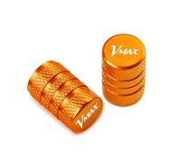 Tapas de válvulas de Motocicleta para VMAX R1 R2 R3 R6 YFM 600 700 300 R 1200 Accesorios para Tapas De Válvulas Neumáticos Y Ruedas CNC para Motocicleta(Orange3)