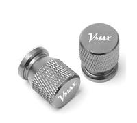 Tapas de válvulas de Motocicleta para VMAX R1 R2 R3 R6 YFM 600 700 300 R 1200 Accesorios para Tapas De Válvulas Neumáticos Y Ruedas CNC para Motocicleta(Silver2)