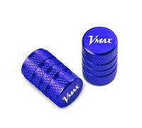 Tapas de válvulas de Motocicleta para VMAX R1 R2 R3 R6 YFM 600 700 300 R 1200 Accesorios para Tapas De Válvulas Neumáticos Y Ruedas CNC para Motocicleta(Blue3)