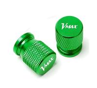Tapas de válvulas de Motocicleta para VMAX R1 R2 R3 R6 YFM 600 700 300 R 1200 Accesorios para Tapas De Válvulas Neumáticos Y Ruedas CNC para Motocicleta(Green2)