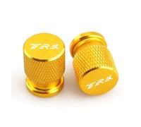 Tapas de válvulas de neumáticos para Trk502 Trk502x Trk251 552 702 702X Accesorios para Tapas De Válvulas Y Cubiertas para Ruedas Motocicleta(Gold)