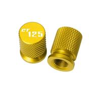 Tapas de válvulas para neumáticos de motocicleta Para Hon@&da CT125 CT 125 Hunter Cub 2000-2024 Accesorios Para Motocicletas Tapas De Vástago De Puerto De Aire De Válvula De Neumático De Aluminio CNC(