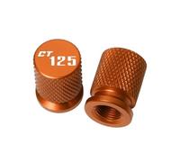 Tapas de válvulas para neumáticos de motocicleta Para Hon@&da CT125 CT 125 Hunter Cub 2000-2024 Accesorios Para Motocicletas Tapas De Vástago De Puerto De Aire De Válvula De Neumático De Aluminio CNC(