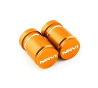 Tapas de válvulas para neumáticos de Motocicleta para HON@&DA DREAMWING Navi 110 Navi, Accesorios CNC para Motocicleta, Válvula De Neumático, Puerto De Aire, Tapa De Vástago, Tapón(Orange)
