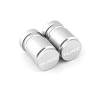 Tapas de válvulas para neumáticos de Motocicleta para KYMCO K-XCT KXCT K XCT 125 300 400 Nikita 200/300I Accesorios CNC para Motocicleta Tapones para Válvulas De Neumáticos De Ruedas(Silver)