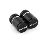 Tapas de válvulas para neumáticos de Motocicleta para KYMCO K-XCT KXCT K XCT 125 300 400 Nikita 200/300I Accesorios CNC para Motocicleta Tapones para Válvulas De Neumáticos De Ruedas(Black)