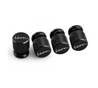 Tapas de vástago Rueda válvula para El Seat León Accesorios | Juego De 4 Tapas Aluminio Válvulas Aire Las Ruedas Del Coche, Con Protección Contra Polvo(21)