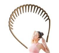 Tapas Dentales - Bandas De No Deslizantes | Bandones De Para Chicas, Diadema De Maquillaje, Colores De Color Sólido Escarchado, Diadema Flexible Para Mujeres, Diademas Para Mujeres