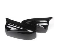 Tapas Espeajos Para X5 E70 2008-2013 | Tapas Negro Brillante Carbono Look Para Retrovisor Lateral Tuning. Cubierta Retrovisor Coche