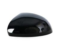 Tapas Espejo Coche Para Skoda Para Yeti 2014 2015 2016 2017 Luz Lateral De Coche Lente De Lámpara Cristal Espejo Retrovisor Marco Base Inferior Tapa Cubierta Retrovisor Puerta(Black cover left)