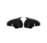 Tapas Espejo Coche Para Toyota Para Mark X Para Reiz 2010-2016 Tapa Carcasa Coche Cubierta Espejo Retrovisor Con Tapas Luces Señal Giro(Bright Black)