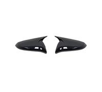 Tapas Espejo Coche Para Toyota Para RAV4 2013 2014 2015 2016 2017 2018 2019 Cubierta Espejo Retrovisor Lateral Soporte Carcasa Tapa Puerta(Bright black)