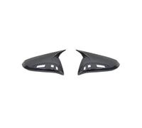 Tapas Espejo Coche Para Toyota Para RAV4 2013 2014 2015 2016 2017 2018 2019 Cubierta Espejo Retrovisor Lateral Soporte Carcasa Tapa Puerta(Carbon fiber pattern)