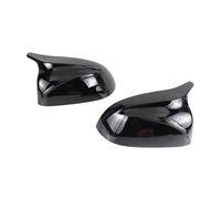 Tapas Espejo Lateral Para B&MW Para X3 G01 Para X4 G02 Para X5 G05 Para X6 G06 Para X7 G07 2018-2020 Cubierta Espejo Retrovisor Negra X3M Look(Bright black)