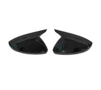 Tapas Espejo Lateral Para P&eugeot 208 2020-2023 Para P&eugeot 308 2014-2020 508 2008 Cubierta Espejo Retrovisor Lateral Tapa Alerón Adhesivo Carcasa Exterior Embellecedor(Bright black)