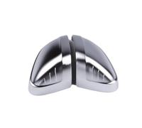 Tapas Espejo Retrovisor Tapas Espejo Ala Cromadas Mate 2 Piezas Para A4 B9 Para Quattro Para A5 F5 S4 S5 2017 2018 2019 2020 Cubiertas Lateral Plateadas Retrovisores Tapa Cubierta(No blind spot holes)