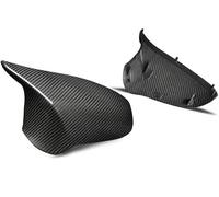 Tapas Espejos Carcasas Protector De Tapa De Cubierta De Espejo Retrovisor Lateral De Coche Para Para M3 Para M4 Para F80 Para F82 Para F83(Black LHD)
