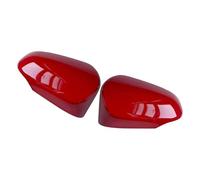 Tapas Espejos Compatible Con Toyota Para Yaris 2012 2013 2014 2015 2016 2017 2018 2019 2020 1 Par Rojo Izquierdo Derecho Para Tapa De Espejo Retrovisor ABS
