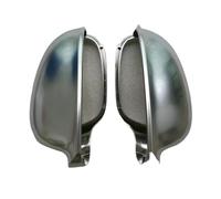 Tapas Espejos Compatible Con VW Para Golf Para GTI Para MK5 2004-2008 Para EOS 2006-2008 2 Cubiertas De Espejo Lateral Cromadas Mate Tapas Plateadas Para Puerta