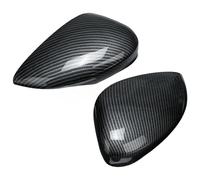 Tapas Espejos Puerta Para F&ord Para Fiesta MK7 2009-2017 Cubierta De Espejo Retrovisor De Coche Tapas Espejo Ala Lateral Cubiertas Repuesto Para Espejos De Coche