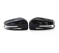Tapas Espejos Puerta Para M&ercedes Para B&enz ML Class W166 GL X166 GLS X166 GLE W166 / GLE Coupe C292 Cubiertas Espejos De Coche Cubierta De Espejo Retrovisor Lateral(1 Pair Black)
