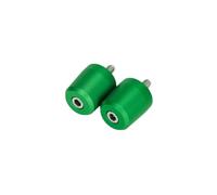 Tapas Extremo Barra Agarre Manual Motocicleta Peso Equilibrio 8mm | Para aprilia Tapones de extremo del manillar de la motocicleta(Verde)