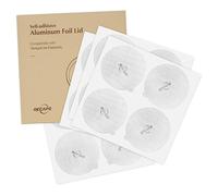 Tapas Foli de aluminio para cápsulas reutilizables, sellos de papel de aluminio, tapas de cápsulas de café compatibles con cápsulas Nespresso Vertuo, 500 unidades de 62 mm