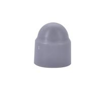 Tapas for tornillos hexagonales M3-M24, de plástico PE, for protección de tuercas y pernos, for decoración de ruedas de coche(Grey,M12x18x23-10pcs)