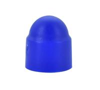 Tapas for tornillos hexagonales M3-M24, de plástico PE, for protección de tuercas y pernos, for decoración de ruedas de coche(Blue,M12x18x23-10pcs)