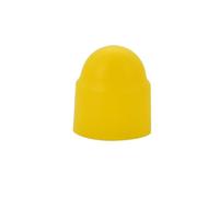 Tapas for tornillos hexagonales M3-M24, de plástico PE, for protección de tuercas y pernos, for decoración de ruedas de coche(Yellow,M3-6x9-50pcs)
