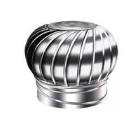 Tapas Giratorias For Capota De Chimenea, Ventilador Turbina Techo, For, Mantener La Circulación Aire Interior, Acero Inoxidable 304 For Tubería Secadora Doméstica(Diameter 250mm)
