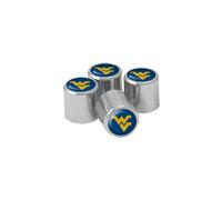 Tapas met licas para v lvulas de neum ticos de los West Virginia Mountaineers de la NCAA (paquete de 4)