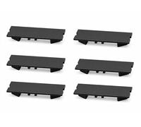 Tapas Para Anclajes de Asientos T5-T5.1 T6 Compatible con Multivan-Transporter-Caravelle-Kombi-Shuttle/Embellecedores de Anclajes Asientos/Tapas Para Base de Asiento (Pack 6)